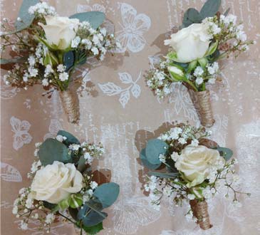 Bouquet de fleurs de mariage 